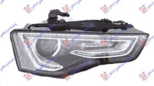 HEAD LAMP Bi-XENON BLACK (W/LED DRL) (E) (MARELLI)