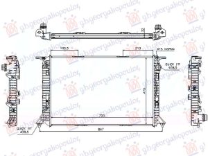 RADIATOR 4.2 PETROL (RS) (720x470) (KOYO)