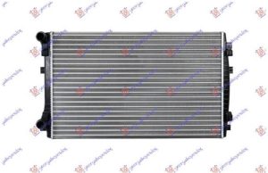 HLADNJAK KLIME 1.4/1.5/2.0 TSI BENZIN - 2.0 TDI DIZEL (576x388) (NISSENS)