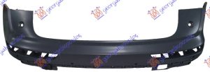 REAR BUMPER UPPER PRIMED (S-LINE/SQ5) (W/4 PDC)