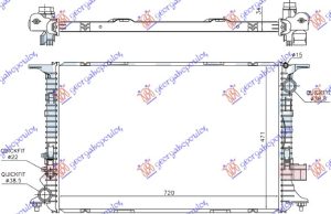 HLADNJAK MOTORA 4.0 TFSi 4.2-6.3 FSi BENZIN / 4.2 TDi DIZEL (720x470x32)