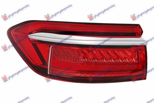 TAIL LAMP LED (W/SILVER MOULDING) (HELLA)
