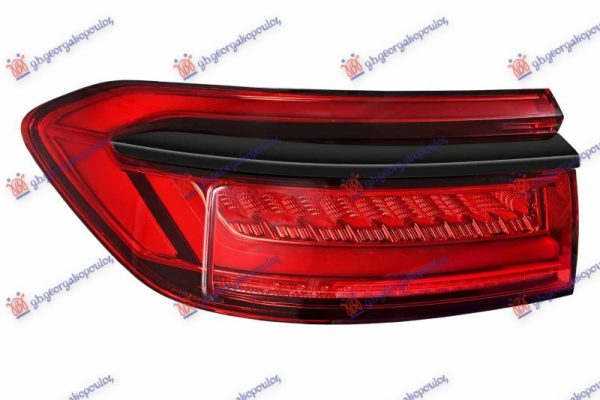 TAIL LAMP LED (W/BLACK MOULDING) (HELLA)