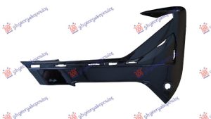 FRONT BUMPER GRILLE (W/PDC) BLACK GLOSS (SPORT-LINE)