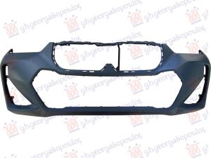 FRONT BUMPER PRIMED (W/2 PDC HOLES) (M-SPORT)
