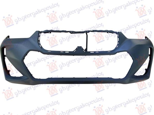 FRONT BUMPER PRIMED (W/2 PDC HOLES) (M-SPORT)