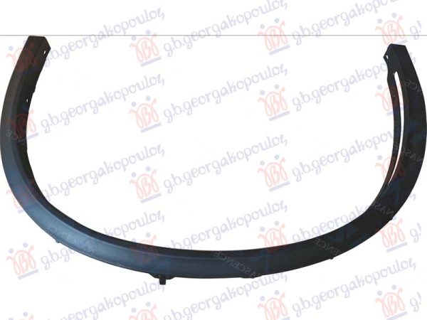 RUB PLASTICNI PREDNJEG BLATOBRANA (20 INCH EXCELLENCE) LEVO