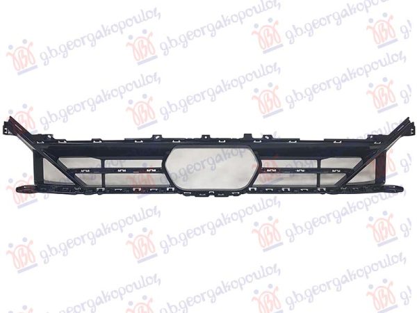 FRONT BUMPER GRILLE LOWER GLOSS BLACK (W/ACC)