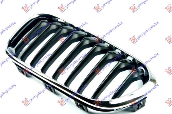 PVC MASKA HROM/CRNA (SPORT LINE) LEVO