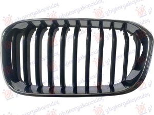GRILLE SIDE PIECE (BLACK/CHROME) (BASIS)