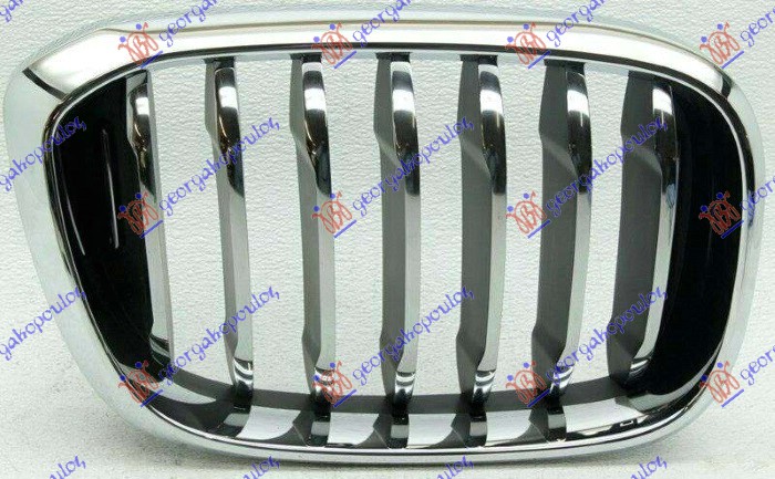 PVC MASKA HROM/HROM/CRNA (LUXURY LINE) DESNO