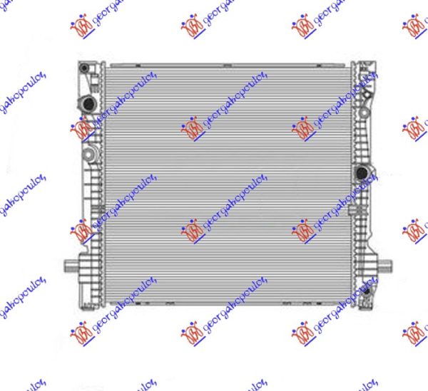 RADIATOR 3.0 PETROL - 2.0-3.0 DIESEL (615x588) (KOYO)