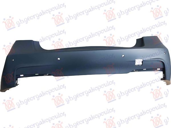 REAR BUMPER PRIMED (F30/SDN) (M-SPORT) (W/6 PDC)