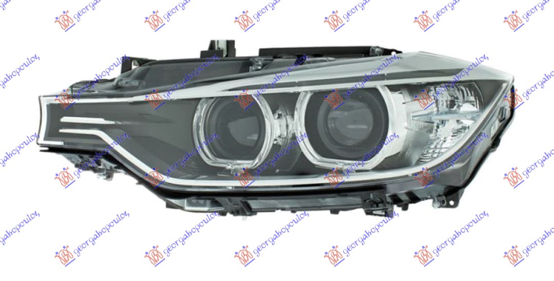 HEAD LAMP XENON W/LED DRL (HELLA)