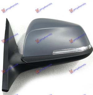 DOOR MIRROR ELECTRICAL HEATED PRIMED (W/SIDE LAMP) (ASPHERICAL GLASS)
