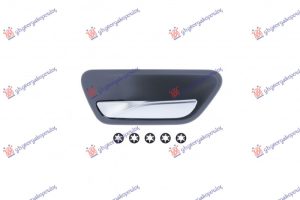 DOOR HANDLE FRONT/REAR INNER SILVER/GRAY