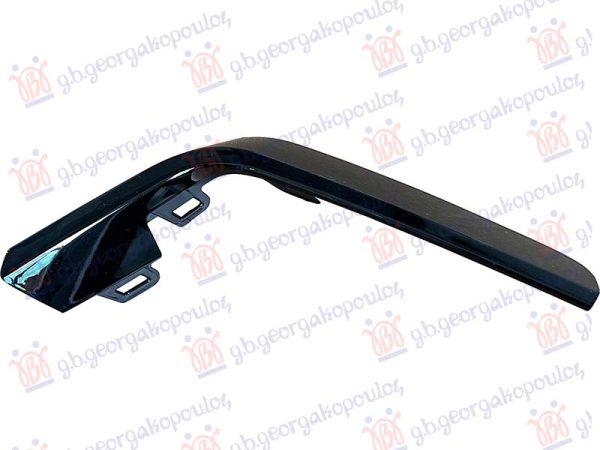 FRONT BUMPER GRILLE MOULDING (PAINTED BLACK) (M-SPORT)