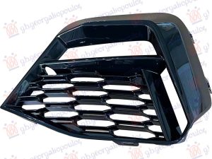 FRONT BUMPER GRILLE (PAINTED BLACK) (W/DAYTIME LAMP HOLE) (M-SPORT)