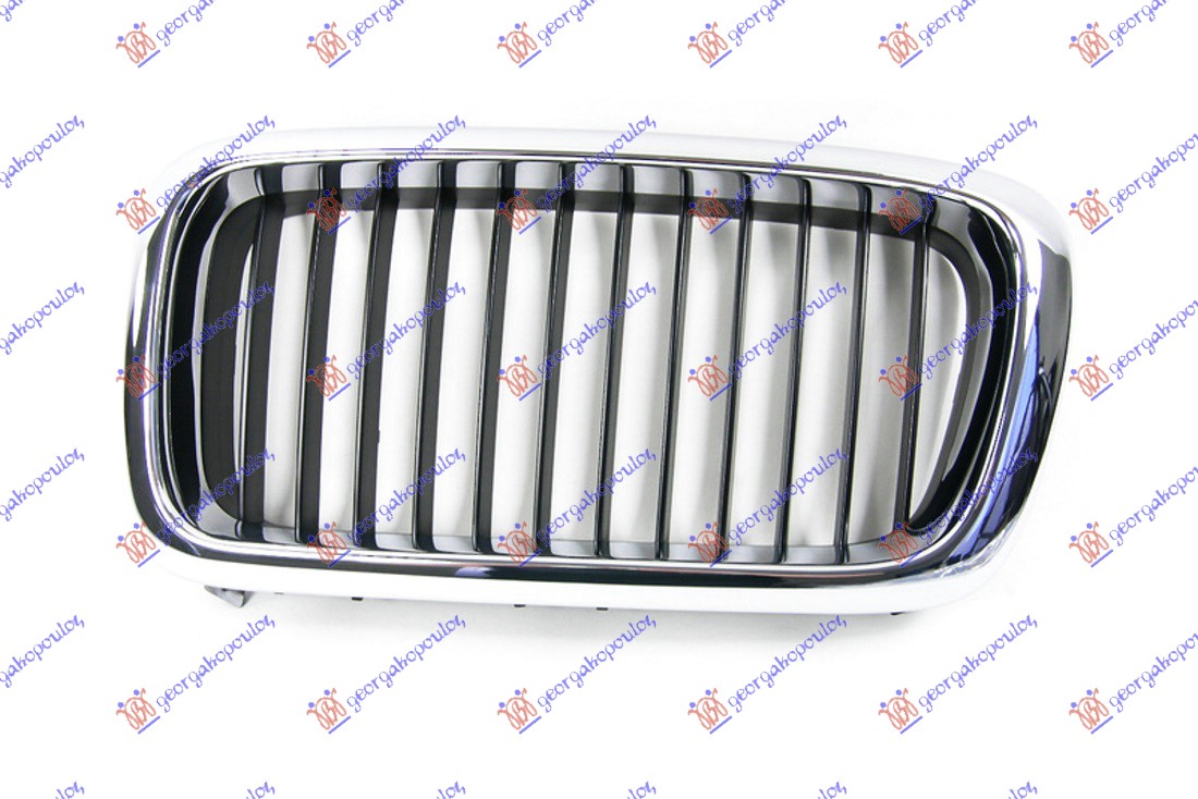 PVC MASKA HROM/CRNA LEVO