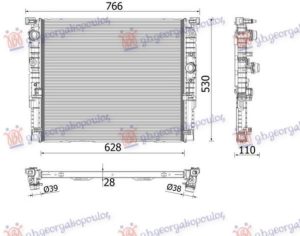 HLADNJAK MOTORA 2.0/3.0/4.4 BENZIN (MAN/AUTO) (627x528)