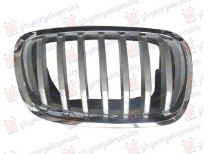GRILLE SILVER (W/CHROME FRAME) (& M50) 2012-