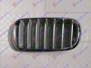 PVC MASKA HROM/TITANIJUM LEVO