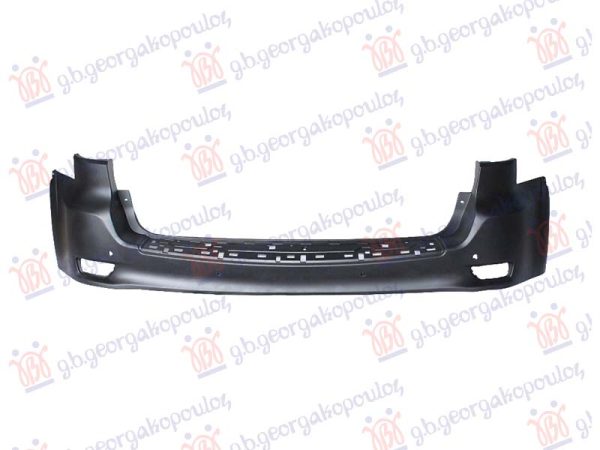 REAR BUMPER PRIMED (W/2 PDC HOLES)