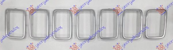 PVC MASKA SREBRNA (TOURING) (SET 7 KOM)
