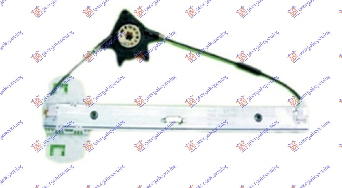 FRONT WINDOW REGULATOR ELECTRICAL (W/O MOTOR)