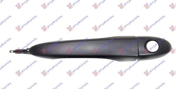 DOOR HANDLE FRONT OUTER BLACK