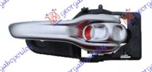 DOOR HANDLE FRONT/REAR INNER SILVER