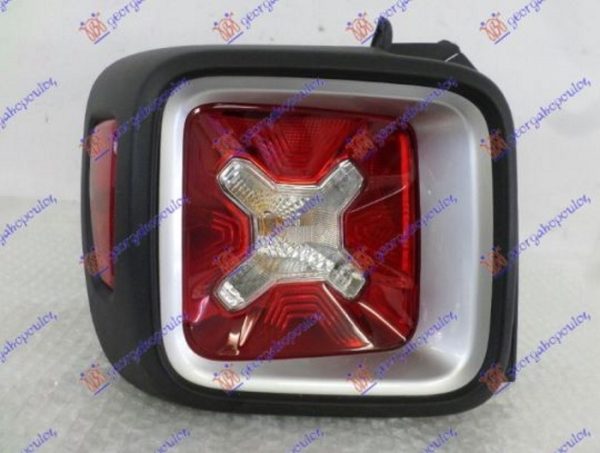 STOP LAMPA (SREBRNI OKVIR) LEVO
