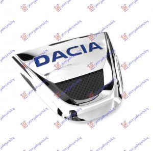 GRILLE EMBLEM W/PLASTIC COVER (O)