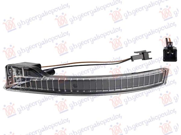MIGAVAC U ELEKTRICNOM RETROVIZORU LED (2 PIN) LEVO