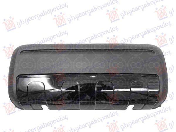 REAR BUMPER MOULDING (W/BLACK GLOSSY COVER) (SPORT)