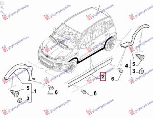 SAJTNA PLASTICNA (CROSS/4x4/TREKKING) (O) DESNO