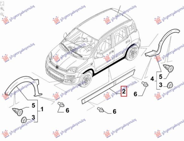 SAJTNA PLASTICNA (CROSS/4x4/TREKKING) (O) DESNO