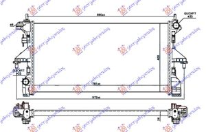 HLADNJAK MOTORA 2.3 JTD DIZEL (MAN) (+AC) (780x390) (MOTOR F1AE3481G)