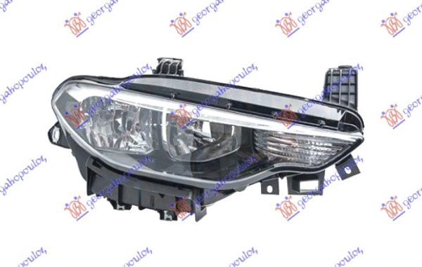 FAR ELEKTRICNI CRNI (H3/H15) (MARELLI) DESNO