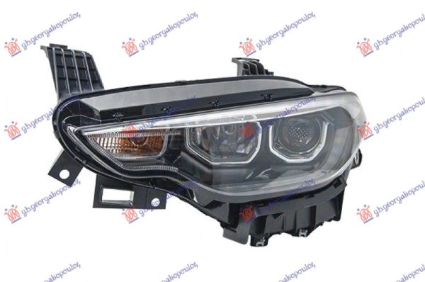 FAR ELEKTRICNI BELI (H7/H7) (SA LED DNEVNIM SVETLOM) (TURSKA) LEVO