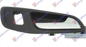DOOR HANDLE INNER FRONT CHROME /BLACK