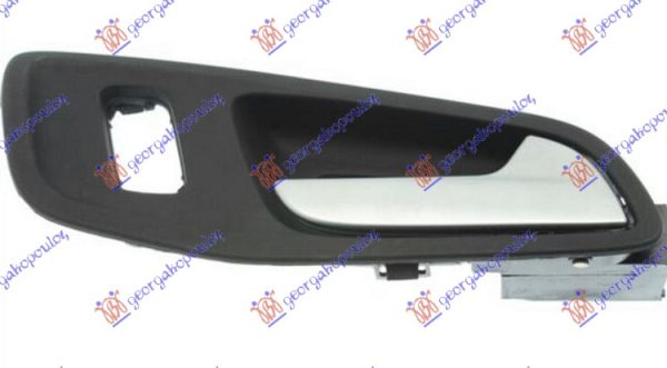 DOOR HANDLE INNER FRONT CHROME /BLACK