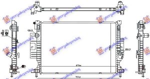 HLADNJAK MOTORA 2.0 ECOBOOST BENZIN - 2.0 TDCI DIZEL (MANUELNI) (670x448)