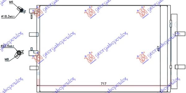 CONDENSER 2.2 TDCi (717x467) (KOYO)