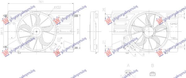 VENTILATOR 2.0/2.2 DIZEL