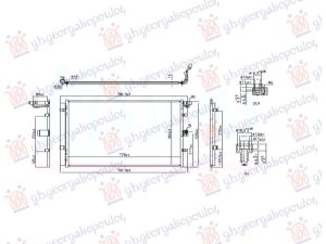 CONDENSER 1.5 DIESEL 2018- (725x393x12)
