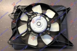 VENTILATOR KLIME KOMPLET (BENZIN) (280mm) (2 PIN)