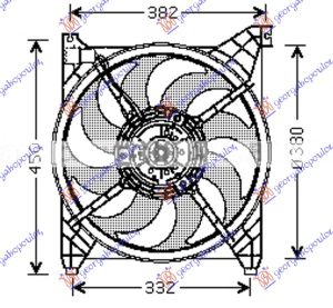 COOLING FAN PETROL