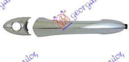 DOOR HANDLE FRONT OUTER  (W/O SENSOR) CHROME