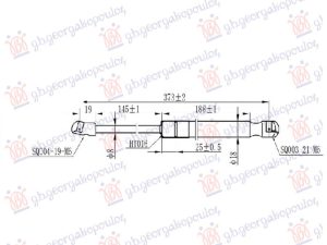 AMORTIZER HAUBE (373L-320N)
